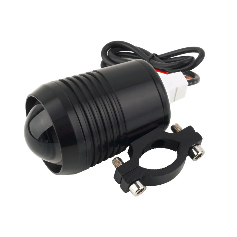 

2PCS 30W Universal Moto Fog Lamp Spot Headlight Lamp Motorcycle LED Headlight 1200LM U2 Motorbike Driving Spotlight Headlamp