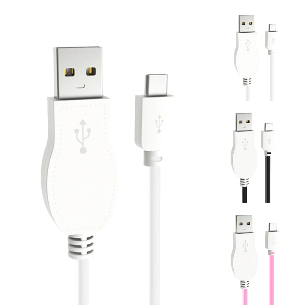 Регулятор громкости светодиодный кабель данных usb зарядный для телефона type C