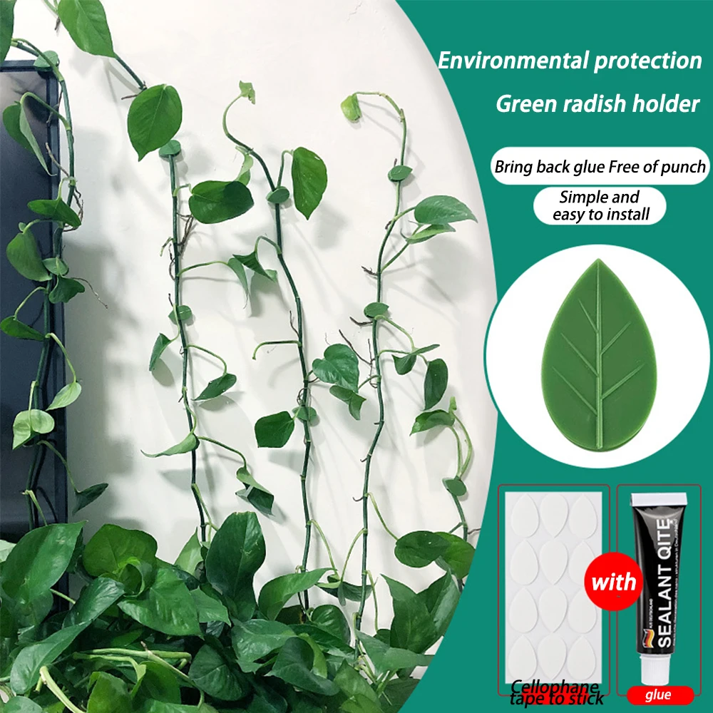 

Securing Clip Beautifully ABS Fujiman Data Line Holder Green Plants Useful Creative Acrylic