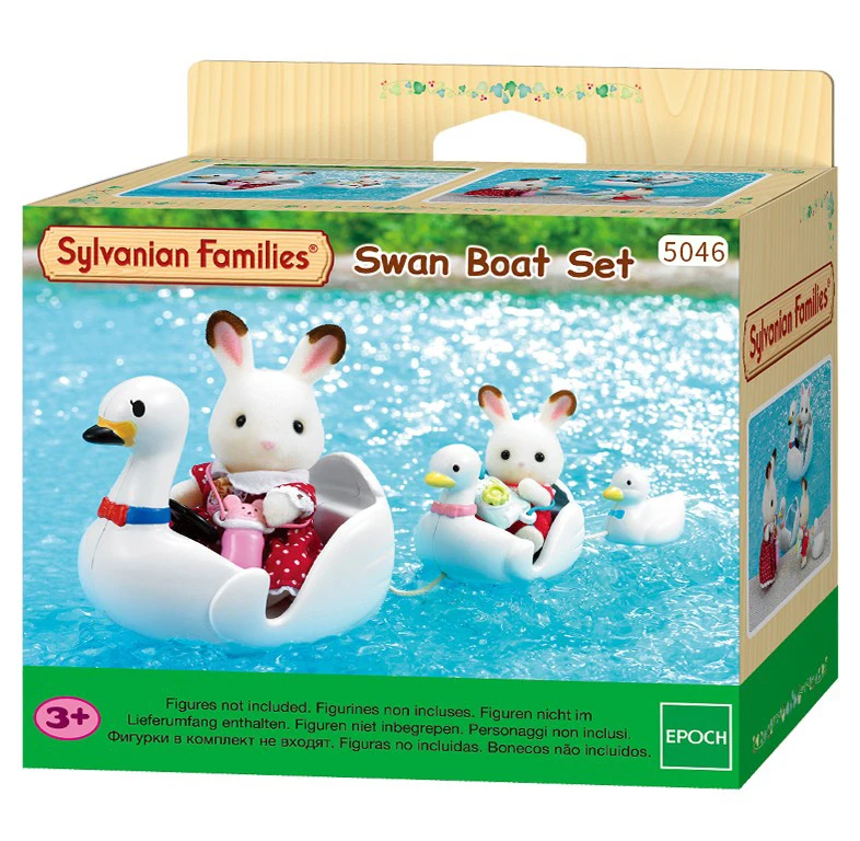 Sylvanian Families кукольный домик игровой набор Лебедь лодка комплект аксессуары