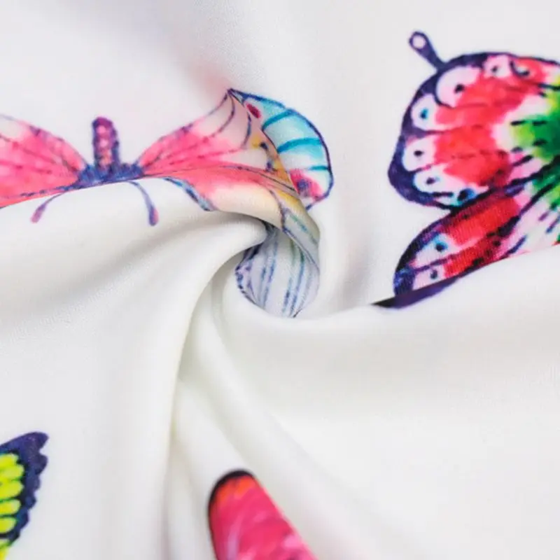 

Women Sexy Strapless Bandeau Tube Top Summer Boho Colorful Butterflies Print Bralette Slim Wrapped Chest Festival Party Streetwe