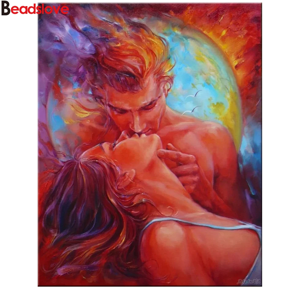 

5d diy Алмазная картина love kiss,3d Ручная работа, полная квадратная круглая Алмазная вышивка 5d стразы, наборы для вышивки крестиком, подарок