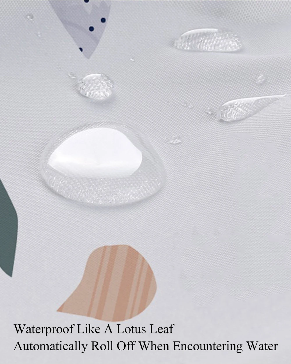 Новый не в утолщенной терраццо печати занавески для душа Ванная комната