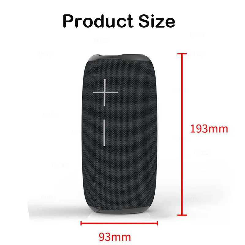 HOPESTAR P20 водонепроницаемые Bluetooth колонки 20 Вт TWS Отличный Бас сабвуфер портативная