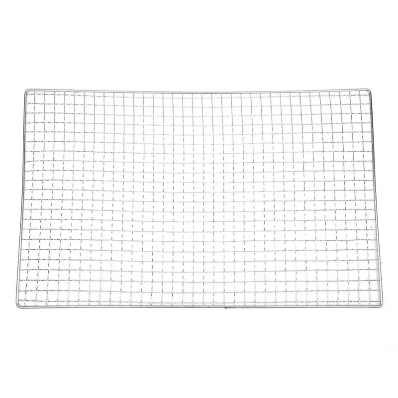 

Metal Squares Holes Grilling Barbecue Wire Mesh 40cm x 25cm