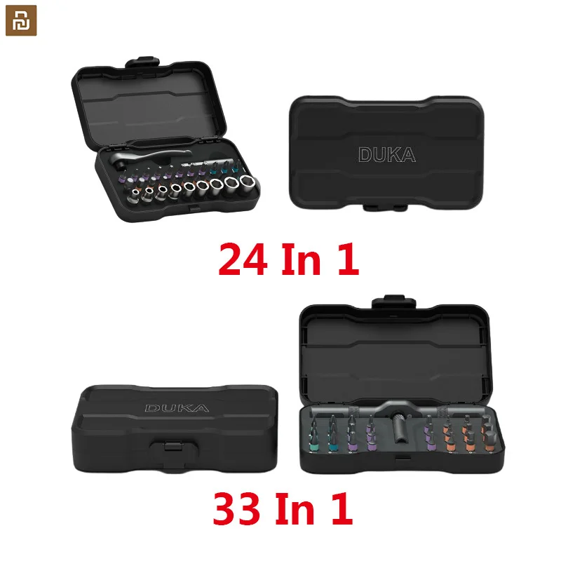

Youpin RS1 RS2 Screwdriver Set 24 in 1 Screw Driver Bit Set 33 in 1 Multi S2 Magnetic Bits Tools Set DIY Household Repair Tools