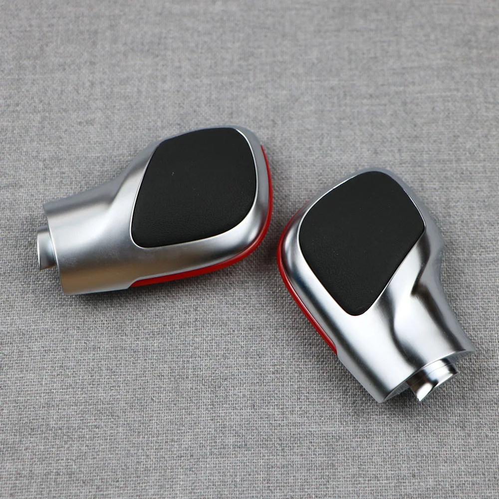 

For VW Golf MK6 MK7 R GTI Passat B7 B8 CC R20 Jetta MK6 Modification Chrome Matte Gear Shift Knob DSG Cover Cap RED