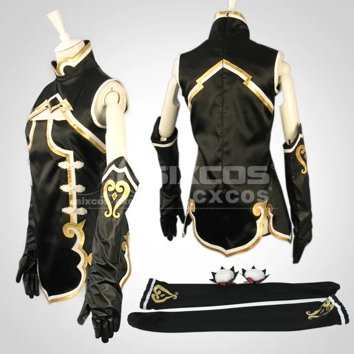 

Quality Goods Anime Non Chinese Girl Cosplay Costume Sleeveless Dress Unisex Halloween/Party Role Play Clothing Custom-Make Any