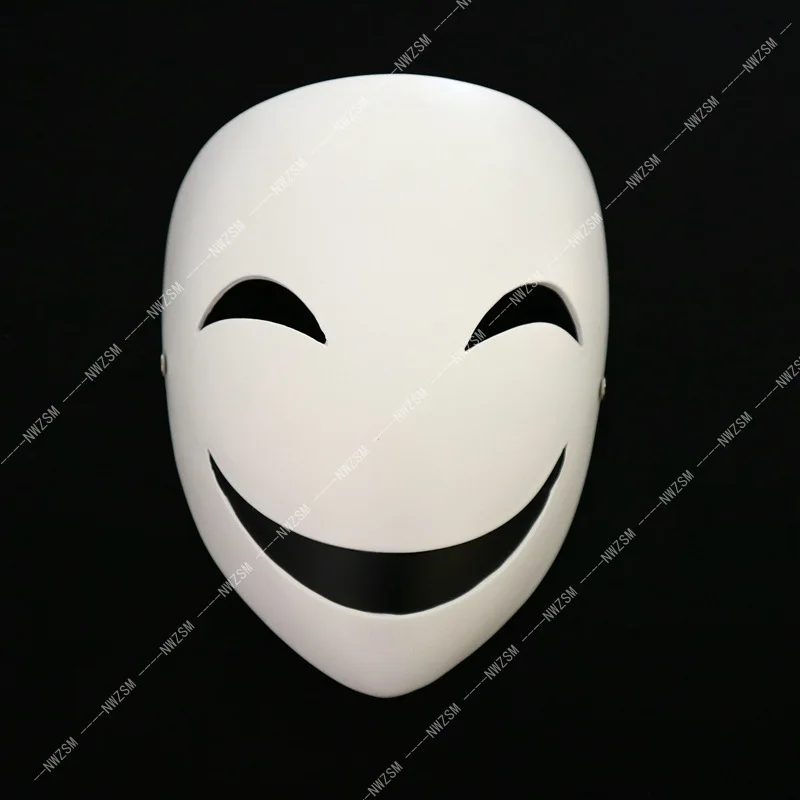 Регулируемая Маска Hiruko для взрослых из японского аниме шлем с черными пулями