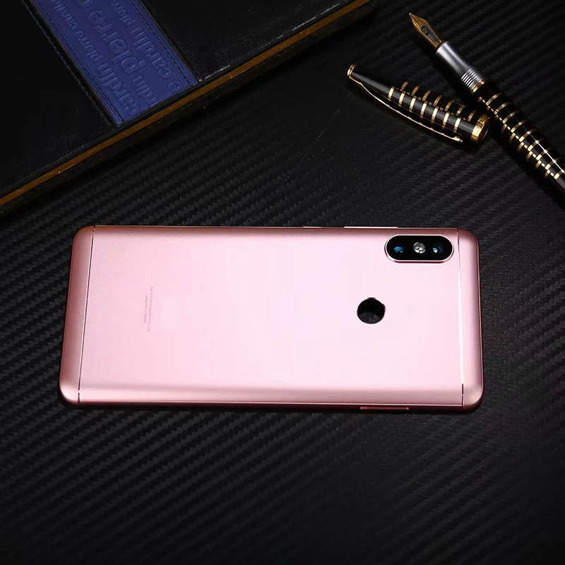 Оригинальная замена крышки батарейного отсека для Xiaomi Redmi Note 5 с кнопками