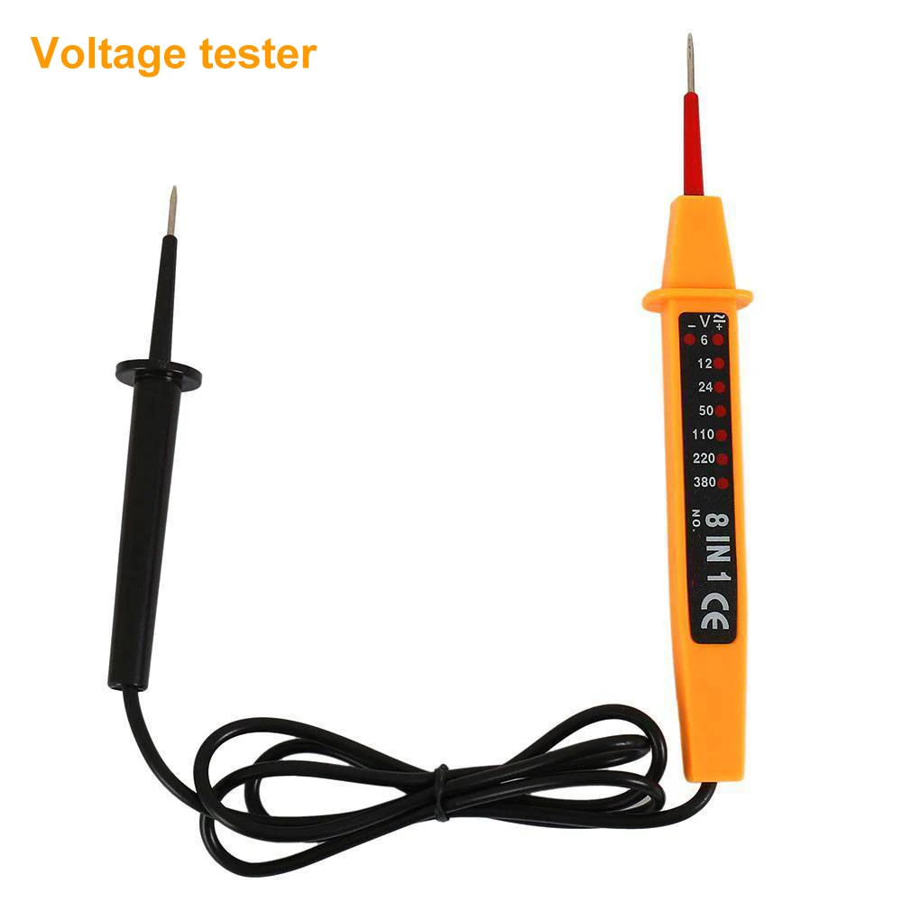 

New 8 in 1 Voltage Tester 6 To 380 Volts - Polarity / Voltage Tester
