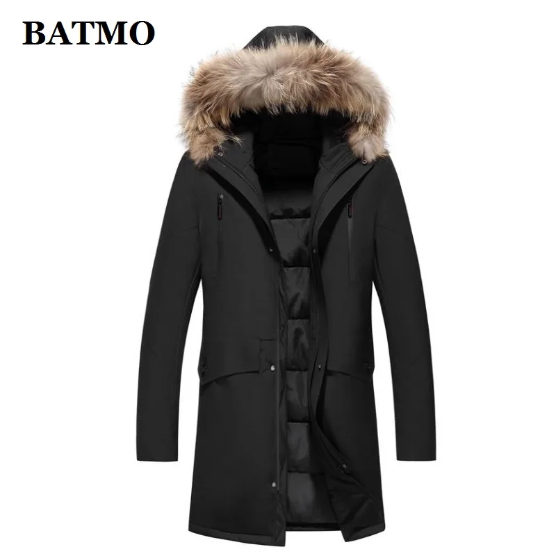2019 Новое поступление зимние высококачественные мужские куртки BATMO с воротником