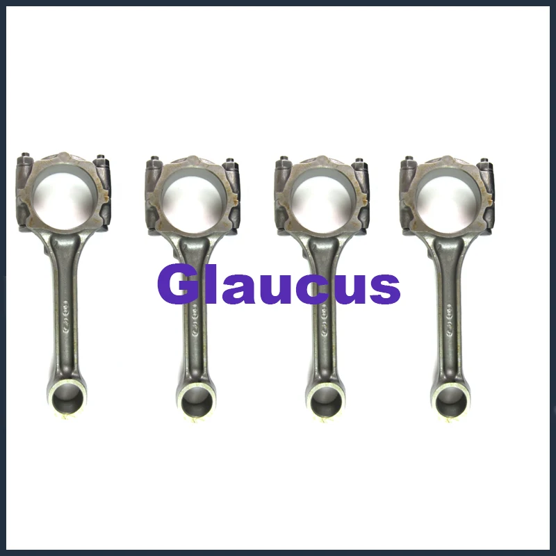 

4 шт., Шатун двигателя для Hyundai SONATA SANTA FE Kia OPTIMA 2351cc 2.4L 2,4 L 2000-2006 23510-38001 23510 38001 2351038001