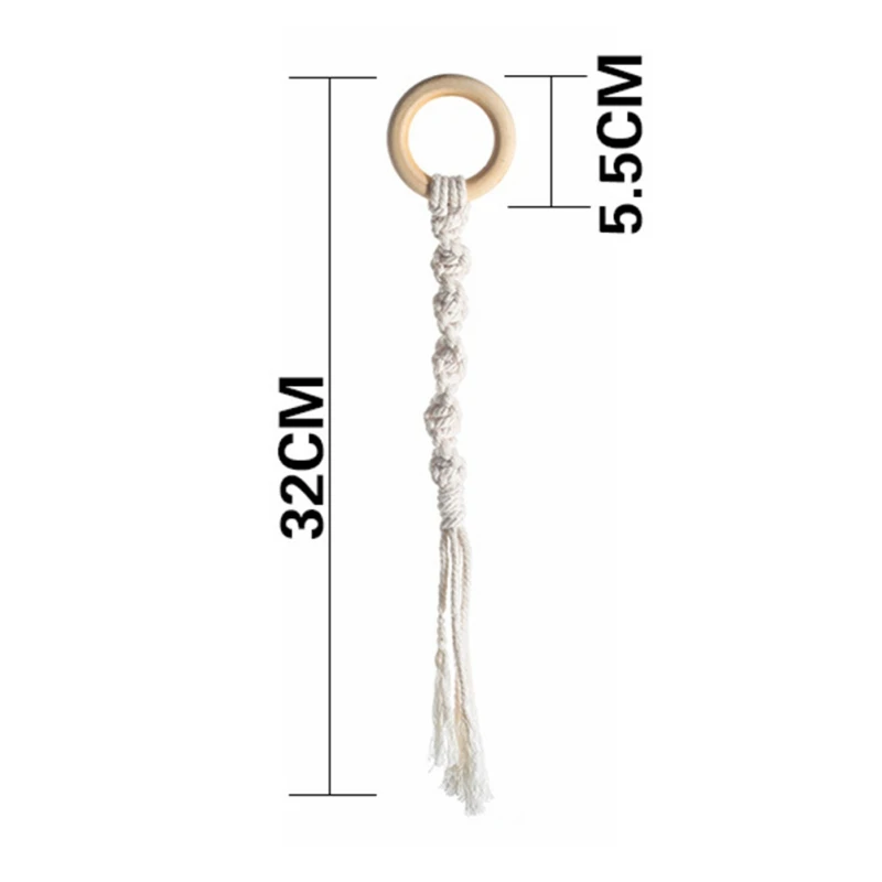 Настенный гобелен в стиле бохо ручной работы плетеный макраме свадебное