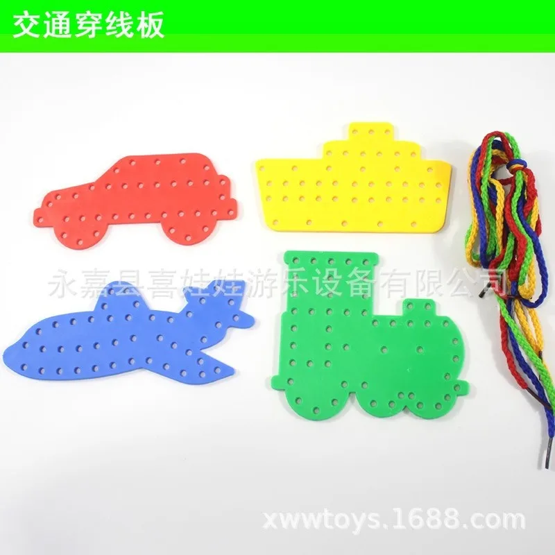 

Children's diy toy animal fruit threading board early education educational toys anime figure action figure toys for children