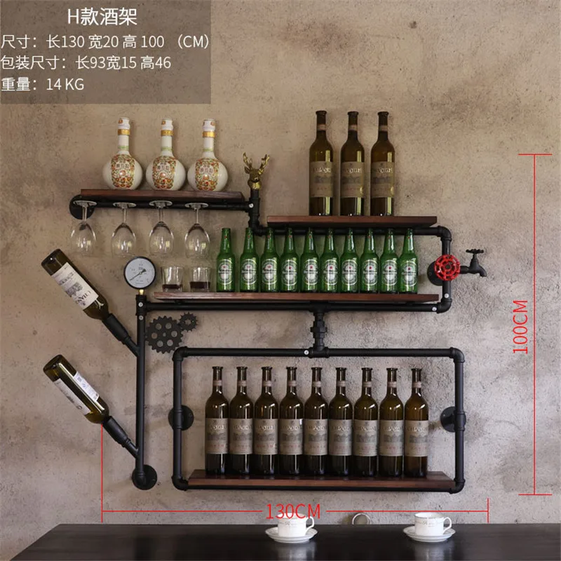 

CF3 Minimalist Modern Style Wine Bottle Display Stand Rack Hihg Quality Iron Wall Mounted Wine Holder Rack/Wine Bottle Display