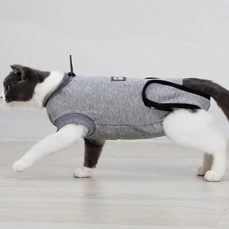 Комбинезон для собак и кошек комбинезон стерилизации после хирургии пальто на