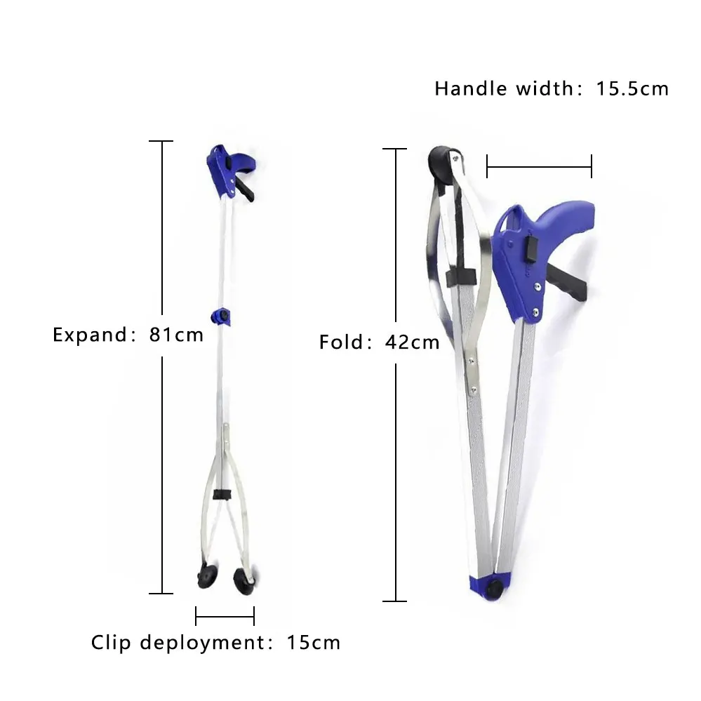 82 см складной инструмент для уборки мусора захватная ручка захватывающая коготь