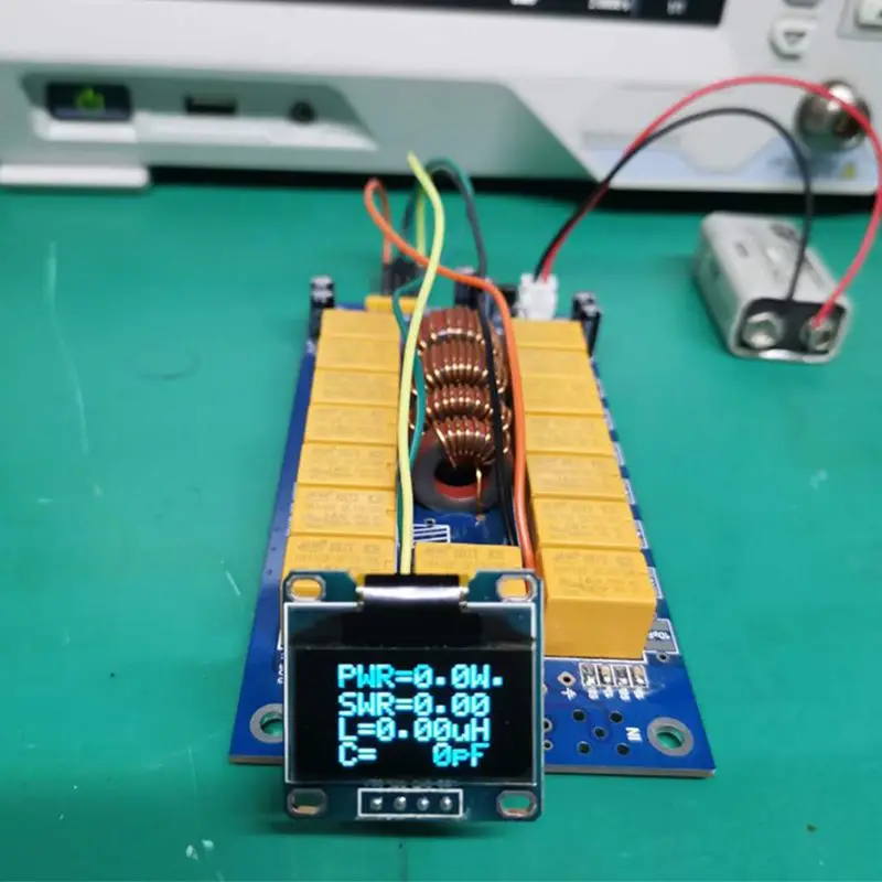 

100W OLED ATU100 automatic antenna tuner DIY KITS 1.8-50 MHz 0.96 inch MOLE