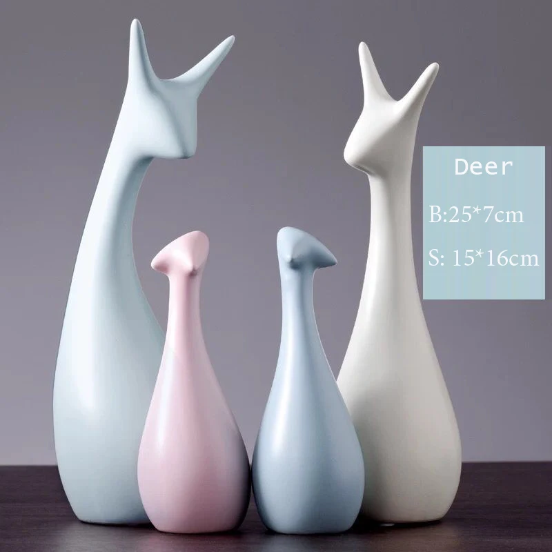 Скандинавские Цзиндэчжэнь керамические ремесла слон ТВ шкаф Европейский