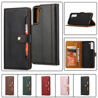 luxury fashion flip leather case for samsung galaxy s10 s20 s21 s30 note 10 20 lite ultra plus fe card slot wallet cover cases