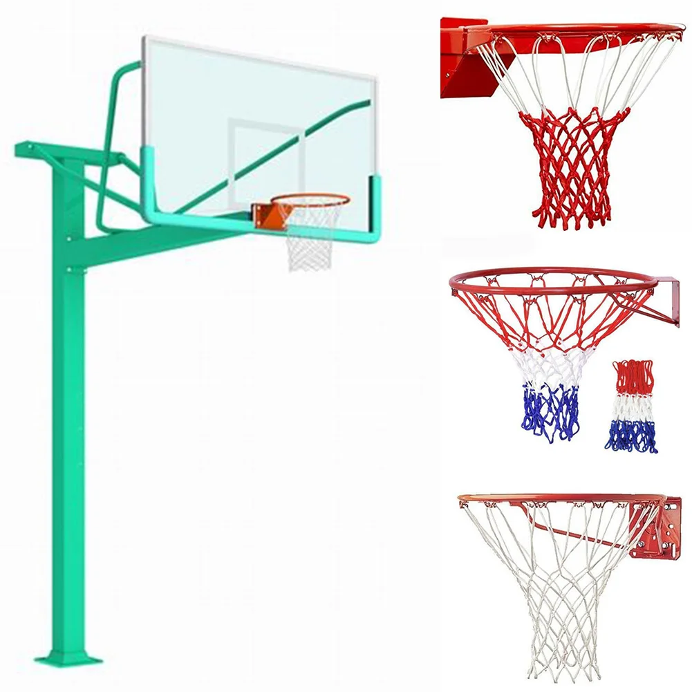 

Replacement Basketball Net Basketball Net Nylon All Weather Hoop Standard