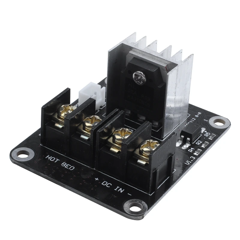 3D Printer hotbed MOSFET expansion module inc 2pin lead Anet A8 A6 A2 Compatible Black | Компьютеры и офис