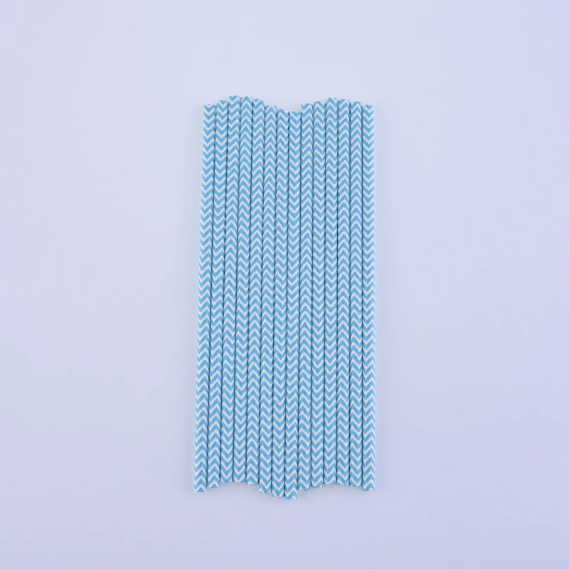 25 шт одноразовые волнистые золотые серебристые зеленые бумажные соломинки для