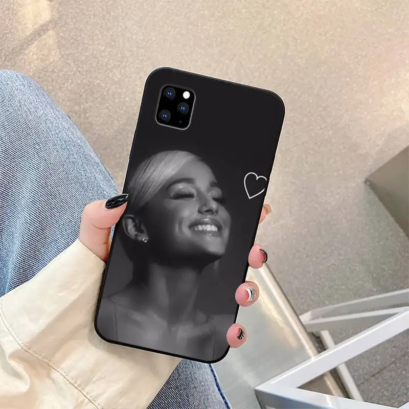

Sexy Girl ARIANA GRAND Phone Case for iphone 6s 7 8 plus xr xs 11 12pro max mini Silicone Fundas Coque