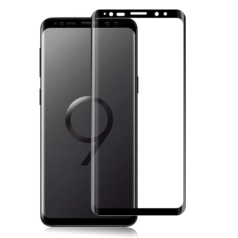 500D полностью изогнутое закаленное стекло для samsung Galaxy S9 S8 Plus Note 9 8 Защита экрана для samsung S7 Edge S9 защитная пленка