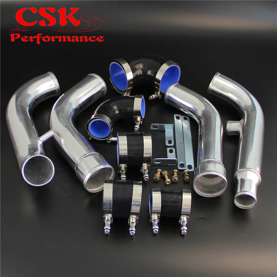 Алюминиевый турбо интеркулер трубопроводов набор труб Подходит для Nissan 200SX S13 CA18DE