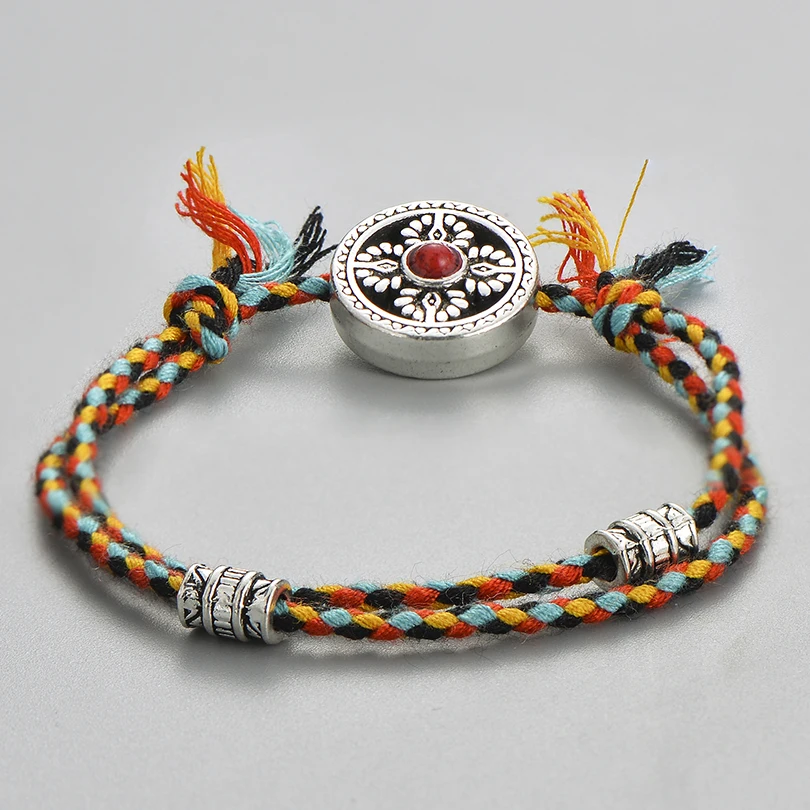 2019 ручная работа Круглые тибетские браслеты из бисера для мужчин и женщин ретро