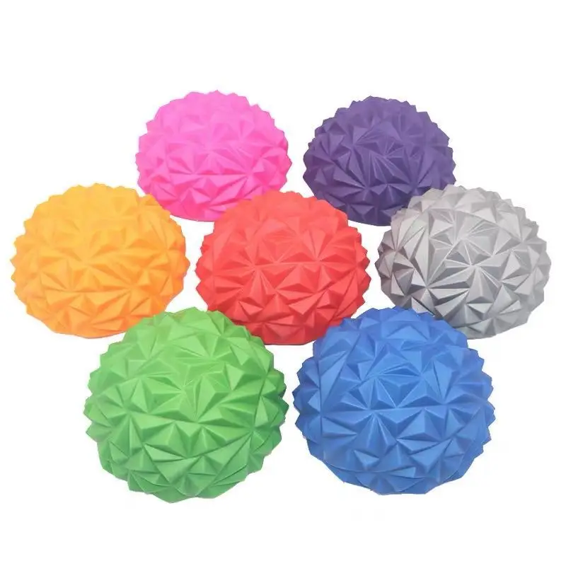 

Yoga Ball Massager Spiky Massage Ball PVC Foot Trigger Point Stress Relief Yoga Massager Fitness Ball -40