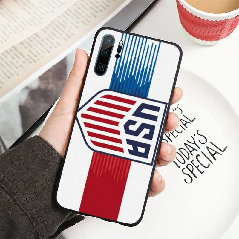 

America USA Flag Novelty Phone Case For Huawei P40 P20 P30 lite Pro P Smart 2019 Mate 40 20 10 Lite Pro Nova 5t