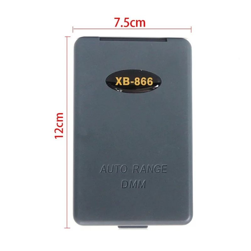 

HONEYTEK Mini Multimeter Digital AC/ Voltage Current Tester Multimeter Pocket Auto Range Digital Tester Voltmeter XB866