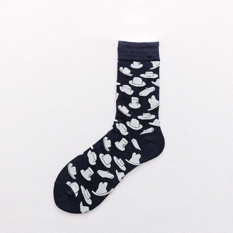 Скейтборд Chaussette Homme, Модные цветные женские носки с язычком, в европейском и американском стиле, в стиле хип-хоп, забавные носки Meias, Size36-42 - Цвет: 18