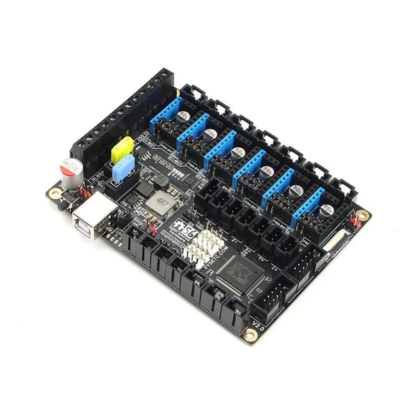S6 V2.0 ARM 32 Bit XH Connector Control Board Support 6X TMC Drivers Uart/SPI Wire FYSETC master | Компьютеры и офис