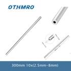 Прямой Соединительный фитинг MroMax для алюминиевых труб, 10*2,510*310*410*510*610*8 мм, Длина 710 мм, 124 шт., оборудование для соединения труб