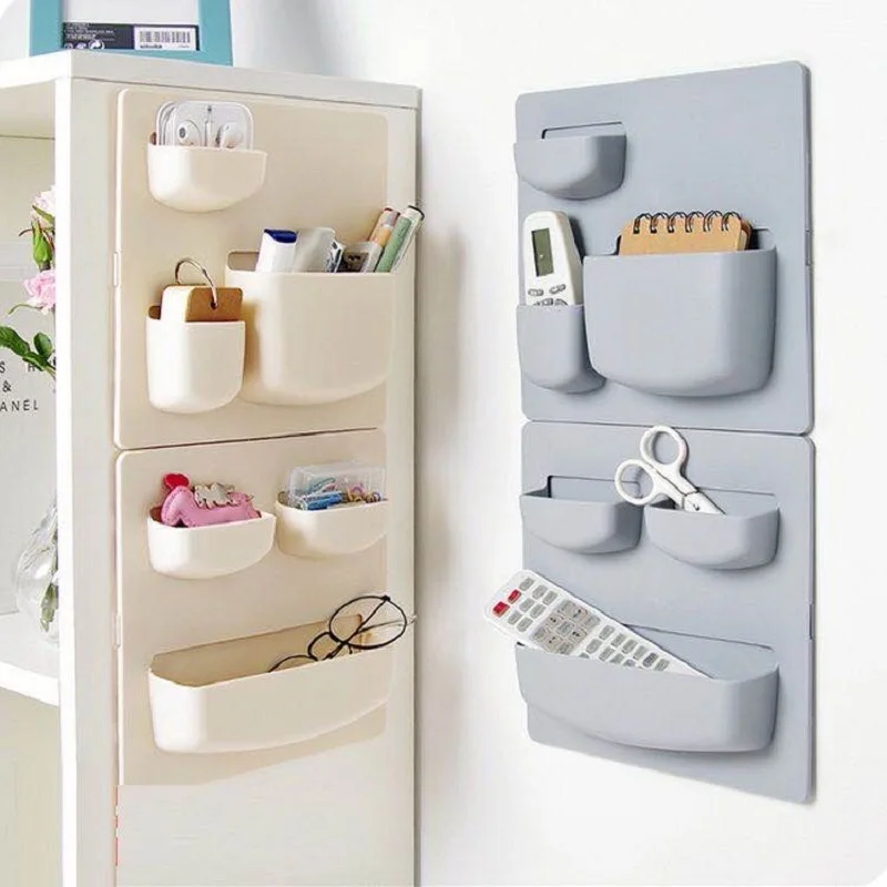 

Storage RackHome Paste Wall Rack Bathroom Wall Storage Rack Free Punch Wall Hanging Rack Kitchen Finishing Rack