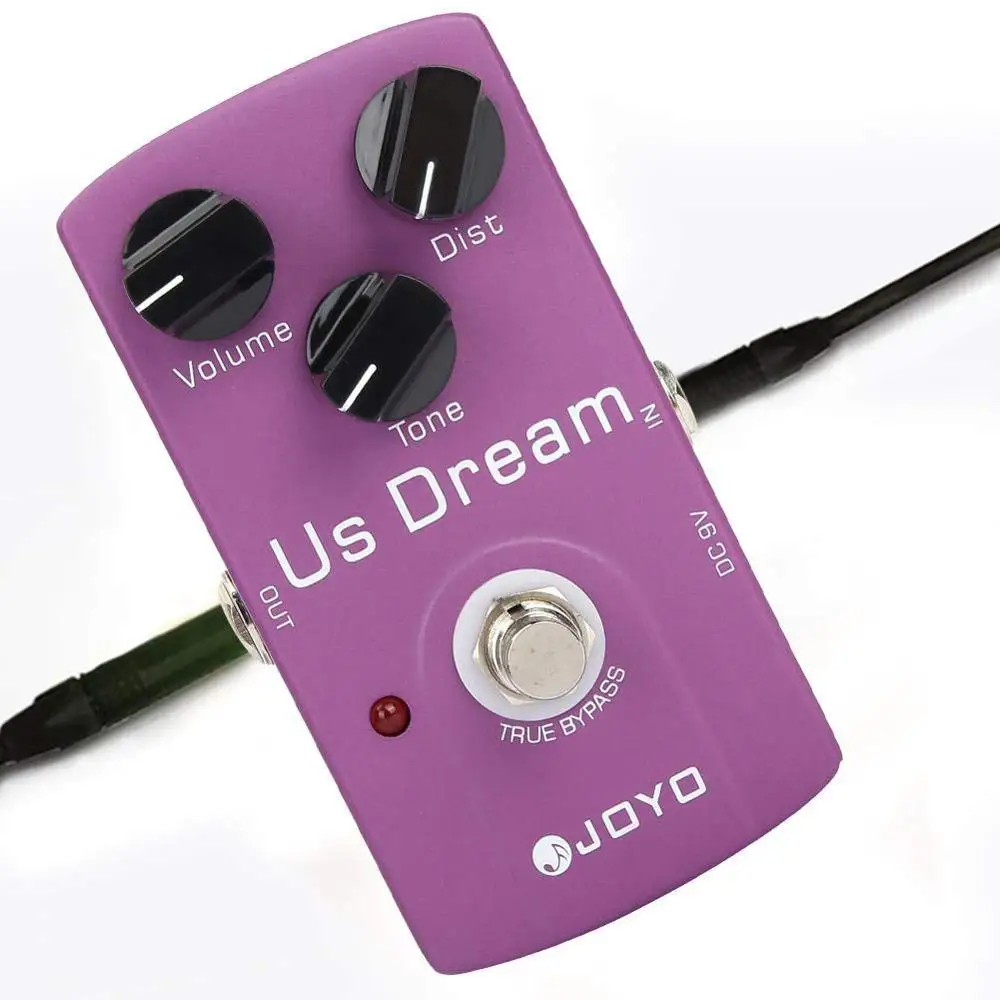 Педаль для создания гитарных эффектов JOYO JF-34 US Dream корпус из алюминиевого сплава