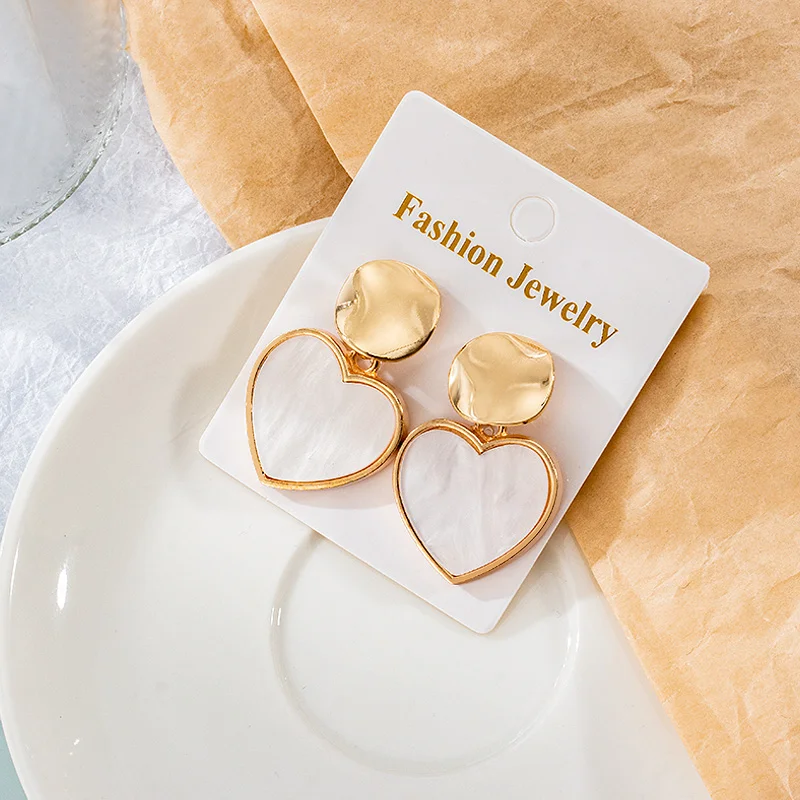 Серьги-гвоздики Женские Геометрические в Корейском стиле 2021 ювелирные изделия