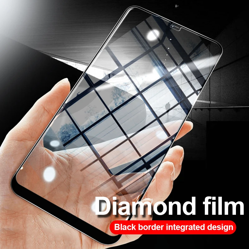 Алмазное закаленное стекло для телефона 7 8T 8 9 Pro Max Mi 9T K20 K30 Защита экрана защитное