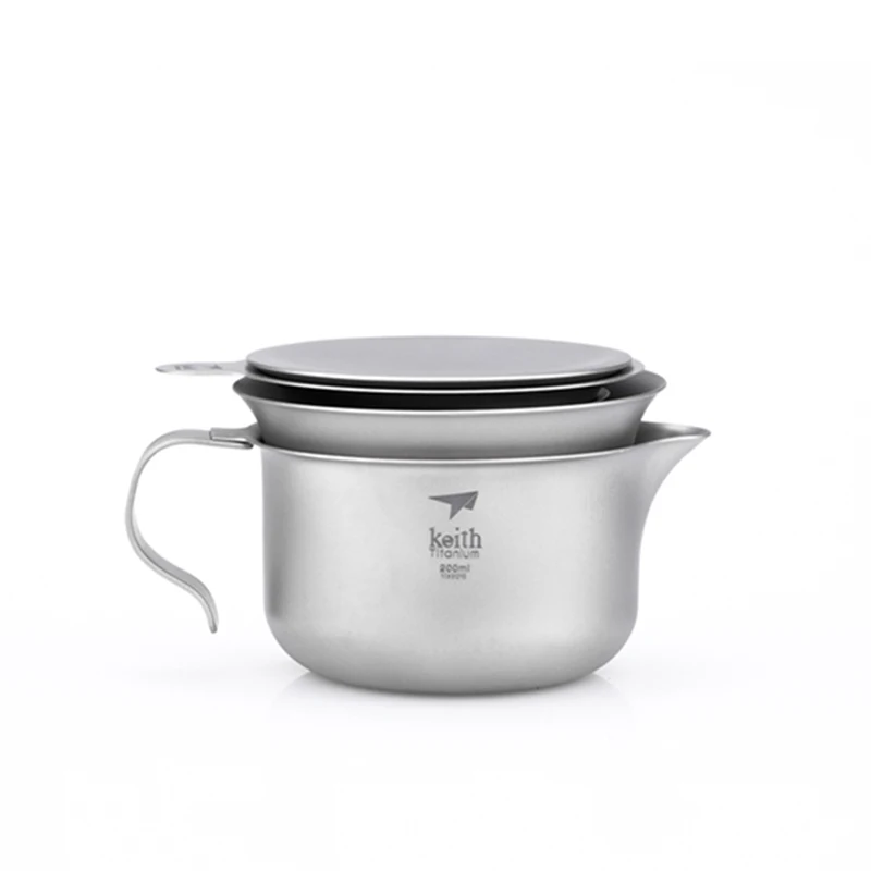 

Chinese Kung Fu Tea Set Titanium Teapot Portable Titanium Tea set Gaiwan 3 Tea Cups of Tea Ceremony Tea Pot With Travel Bag