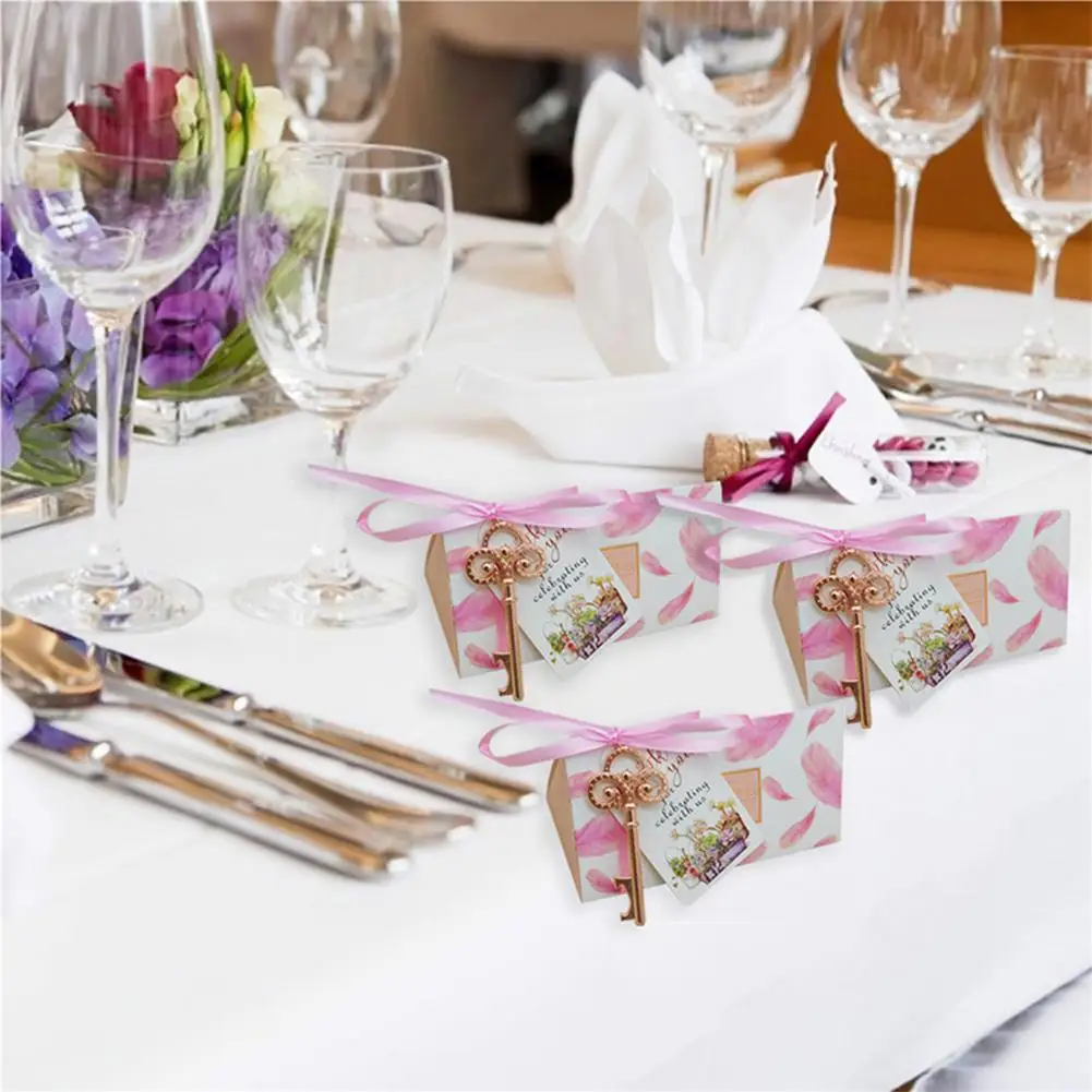 50 комплектов открывалок для бутылок трехсторонняя коробка конфет ярлык карт