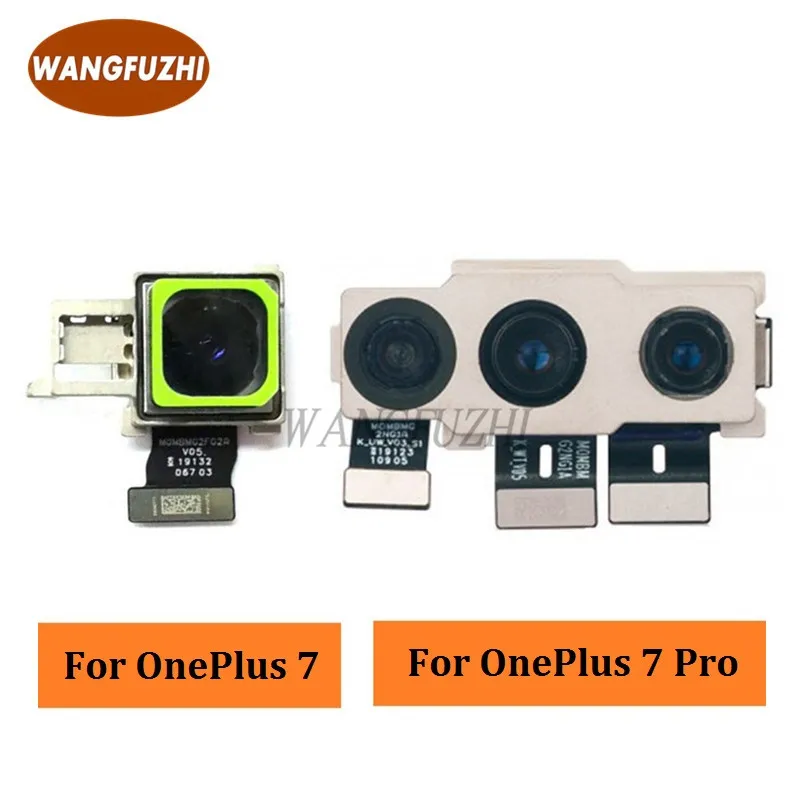 

WANGFUZHI для OnePlus 7, для OnePlus 7 Pro оригинальная задняя камера, Запасная часть
