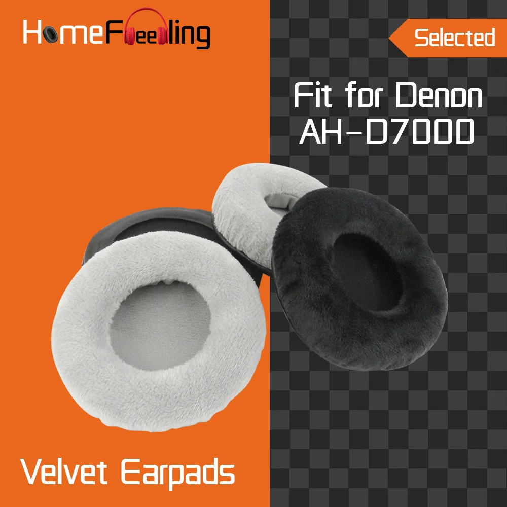 

Homefeeling Earpads for Denon AH D7000 Headphones Earpad Cushions Covers Velvet Ear Pad Replacement