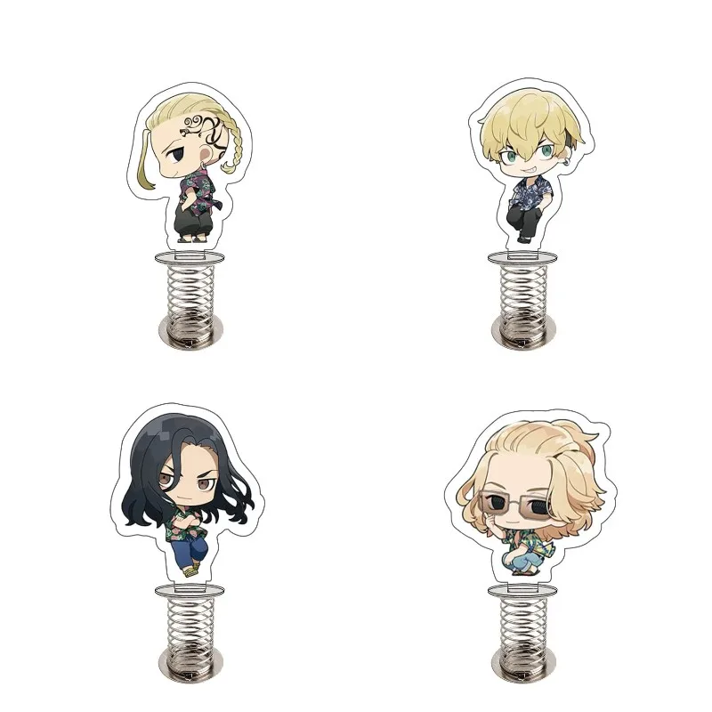 

Anime Tokyo Revengers Shake Stand Model Plate Desk Decor Manjiro Cute Shaking Acrylic Standing Sign Toy Fans Gifts For Friend
