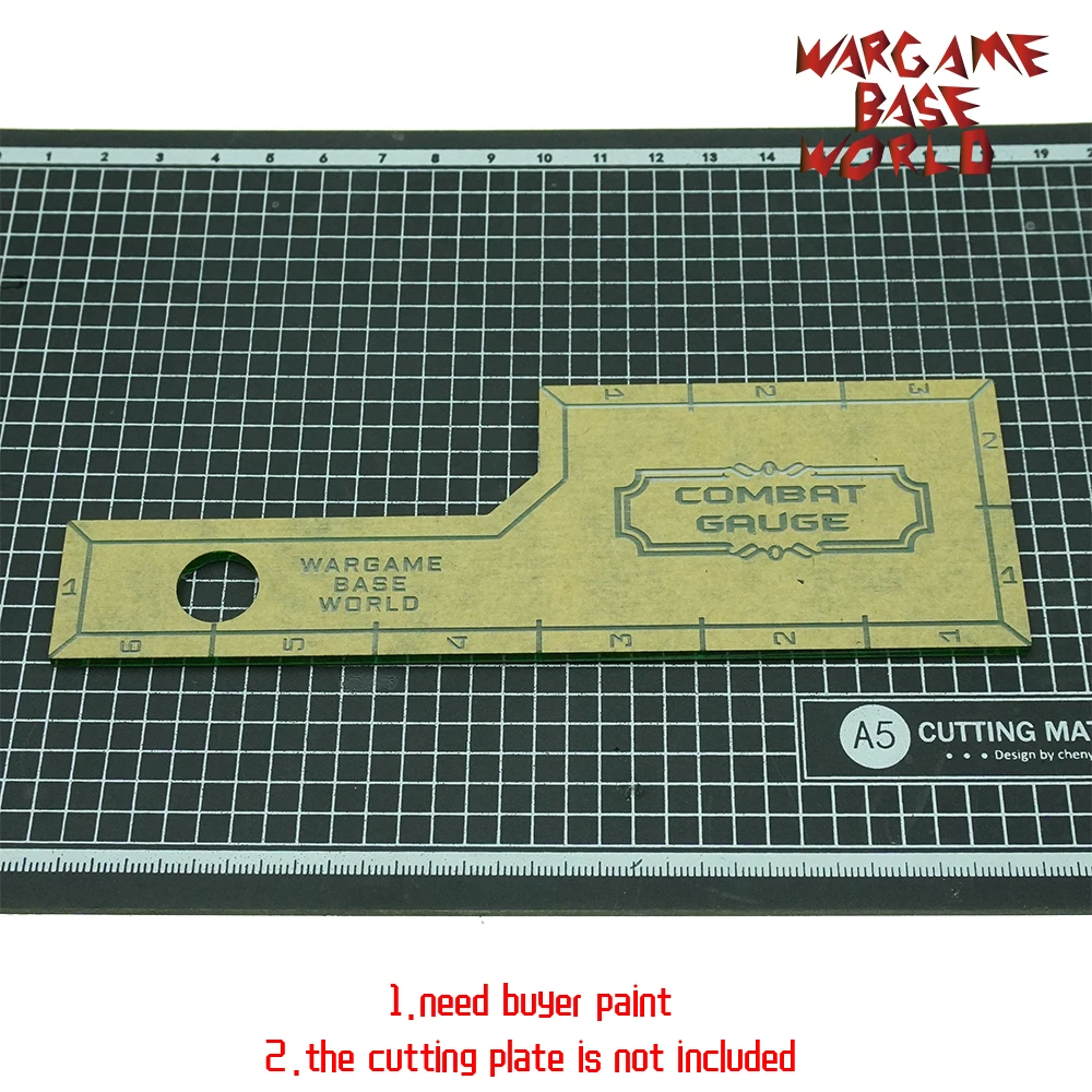 Wargame Base World-боевой калибр-инструменты для измерения-боевой калибр-1x2x3x6 дюймов |