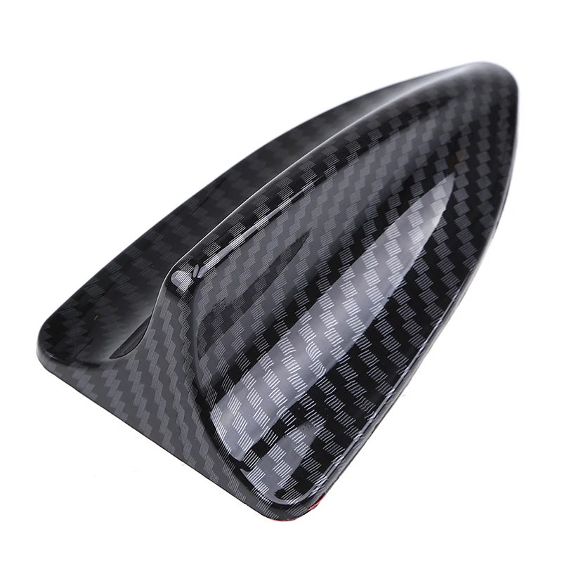 Антенна на крышу Shark Fin из углеродного волокна украшение автомобиля без функции
