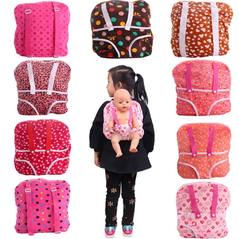 Кукольный рюкзак дорожная сумка подходит для 18 дюймовых американских кукол и 43